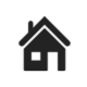 icon home black